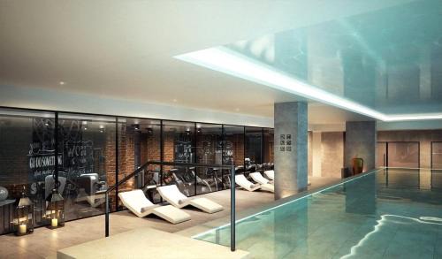 Vauxhall Apartment | CENTRAL LONDON STAY-Fabulous Ultra-Central London Luxury Designer Two Bedroom-POOL-GYM-Full AC