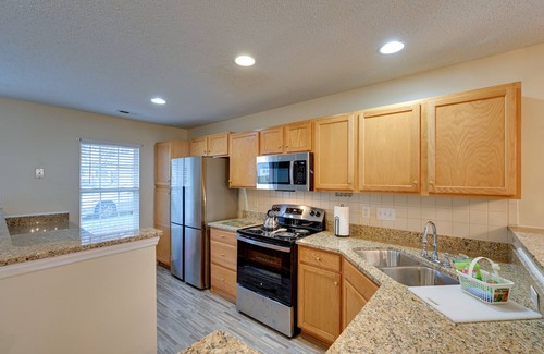 Greensboro House | Central & Spacious Townhome in Greensboro!