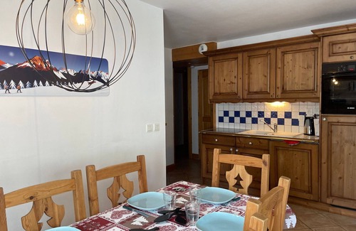 Samoens Apartment | Central Village Apartment with Balcony and Near Ski Bus