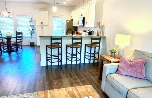 Kill Devil Hills House | Centrally Located Townhome - 2 Master Bedrooms - Fireplace - Private Garage - T4