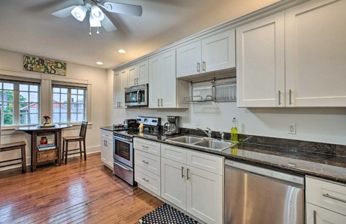 Milan Apartment | Centrally Located New Orleans Condo with Yard!