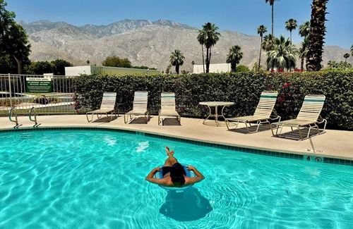 Palm Springs Condo | Centrally located and spacious condo with mountain views. Dog-friendly!