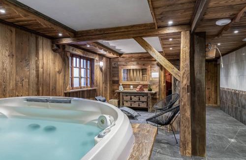 Le Praz Ski Chalet | Chalet élégant à Courchevel Le Praz avec spa, cheminée et services inclus - FR-1-568-35