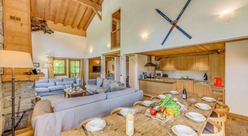 Les Brevieres Ski Chalet | Chalet Aspen - Chalet 170m2 - 6 chambres, 6 salles de bain, sauna MAE-3405