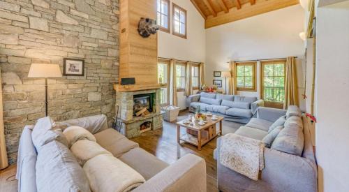 Les Brevieres Ski Chalet | Chalet Aspen - Chalet 170m2 - 6 chambres, 6 salles de bain, sauna MAE-3405