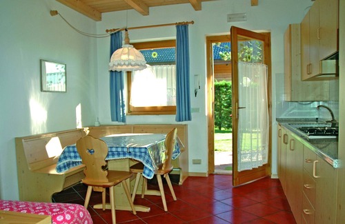 Sarnonico Ski Chalet | Chalet "Camping Park Dolomiti Village" with Mountain View, Shared Pool & Wi-Fi