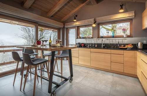 Combloux Ski Chalet | Chalet Caprice - all season elegant stay for 8 with spa - OVO Network