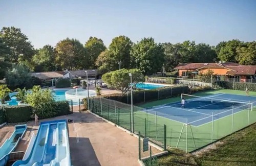 Cazaux Ski Chalet | Chalet Climatisé Tout Confort au Sein d' un Parc Résidentiel de Loisir 4 Étoiles