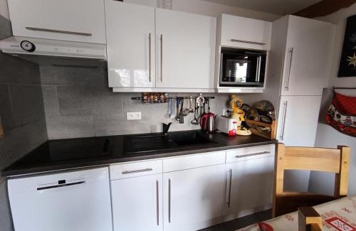 Montgenevre Apartment | Chalet Du Bois De Suffin N°10 - appartement tout confort, grande terrasse, plein sud 50m des pistes MAE-8254