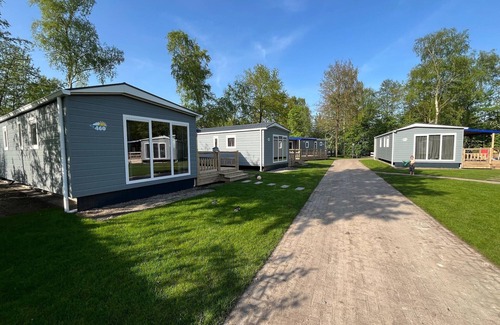 Suameer Ski Chalet | Chalet in Friesland with Play Area