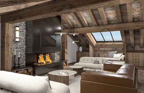 Le Raffort Ski Chalet | Chalet Méribel 12 pers with pool and sauna