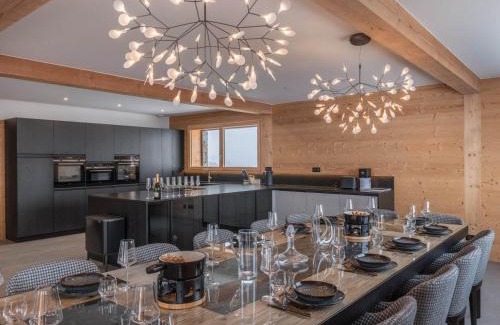 Combloux Ski Chalet | Chalet moderne à Combloux avec piscine et espace bien-être - FR-1-569-160