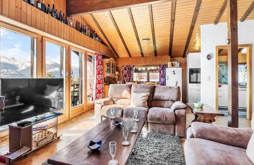 Randogne Ski Chalet | Chalet Moulinettes 8 by Interhome
