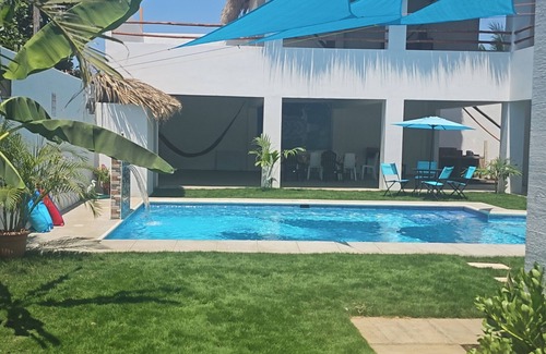 El Paredon Ski Chalet | Chalet Paradise Point, in the main area of El Paredón a few steps from the beach