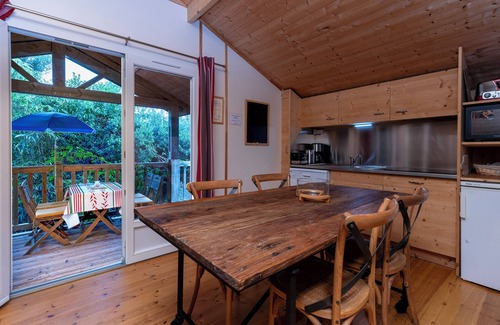 Labenne-Ocean House | Chalet Perché with Full Comfort in Labenne Océan – Unique Treehouse Stay for 4 Guests - Beach Nearby