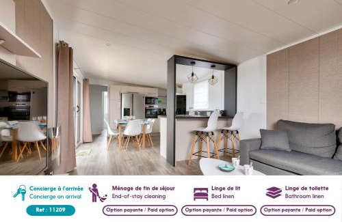 Bretignolles-sur-Mer Ski Chalet | Chalet pour 6 personnes - piscine couverte