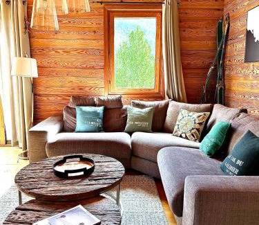 Saint-Chaffrey Ski Chalet | Chalet Serre Chevalier 160m2 9 pers - Sauna, 5 chambres