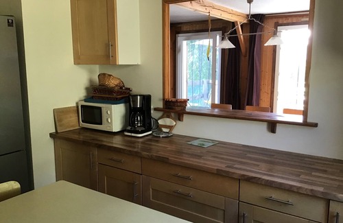 Allos Ski Chalet | Chalet summer-winter on the slopes of La Foux d'Allos, Mercantour view