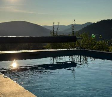 Le Tholy Ski Chalet | Chalet Villa Piscine vue panoramique sur Gérardmer et le Hohneck