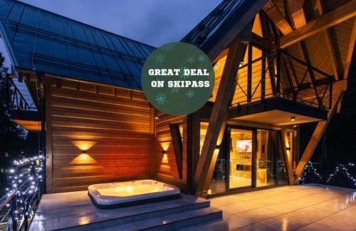 Demanovska Dolina Ski Chalet | Chalet Vista with jacuzzi