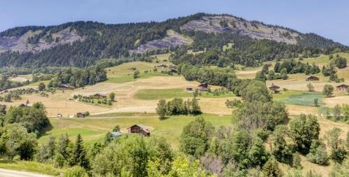 Flumet Apartment | Chalets des Evettes- appartement vue montagne