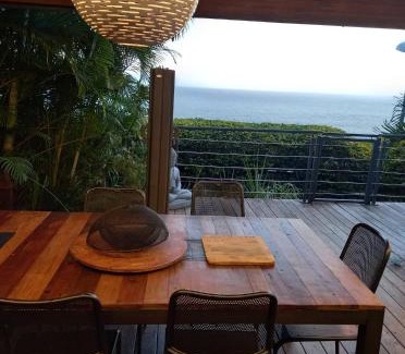 Grand Bois House | CHAMBRE CHEZ L HABITANT PISCINE VUE MER SDB et TERRASSE PRIVEE laverie