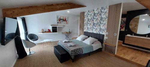 Saint-Frajou Apartment | chambre Lilas Domaine Cap de Coste