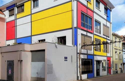 Mulhouse Apartment | Chambre privative verte