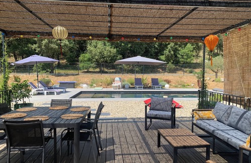 Argelliers House | Character house with swimming pool on a large, relaxing and peaceful site