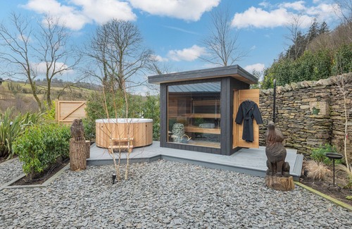 Backbarrow House | Charcoal House, luxury home with private outdoor spa.