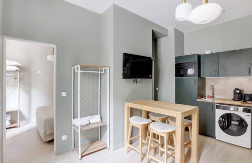 L'Europe Apartment | Charmant appartement 1BR - Village Batignolles