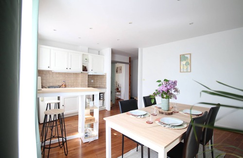 Groslay Apartment | Charmant Duplex à 15min de Paris ! Lumineux - Calme - Coworking - Centre Ville