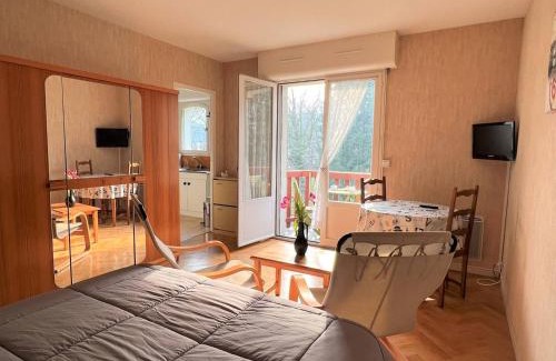Cambo-les-Bains Apartment | Charmant T1 Bis à Cambo-les-Bains avec balcon, ascenseur et parking - FR-1-495-31
