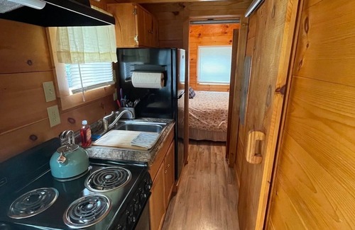 McMinnville House | Charming 1-Bed Tiny House: Oasis with Patio & WiFi- Isha Inst only 9 min away