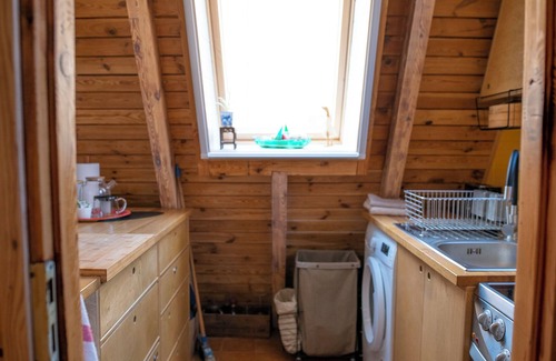 Targowek House | Charming 1-bedroom A-frame house in fantastic Warsaw with WiFi