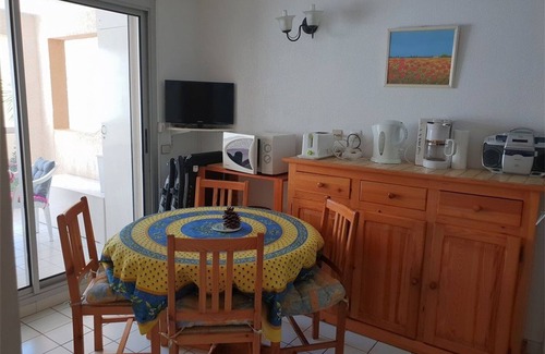 Argeles-sur-Mer Apartment | Charming 1BR Apartment with Pool, Parking, and Balcony - 10min Walk to Beach