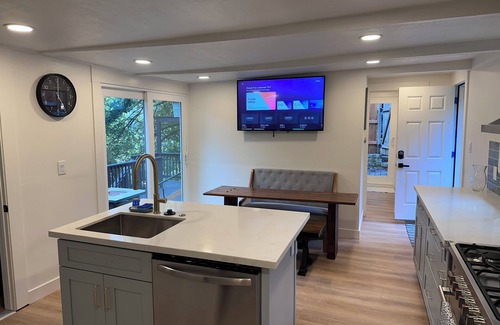 Guerneville House | Charming 2-bedroom home tucked in the Redwoods but only steps from downtown…