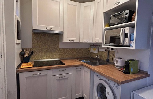 Golfe Juan Apartment | Charming 3 rooms small apartment with patio in village sea side area