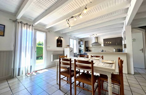 La Bree-les-Bains House | Charming 3BR House w/Garden & Terrace, Walk to Beach, La Brée-les-Bains