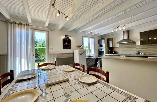 La Bree-les-Bains House | Charming 3BR House w/Garden & Terrace, Walk to Beach, La Brée-les-Bains