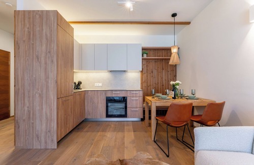 Passo Pramollo Apartment | Charming apartment right on the piste