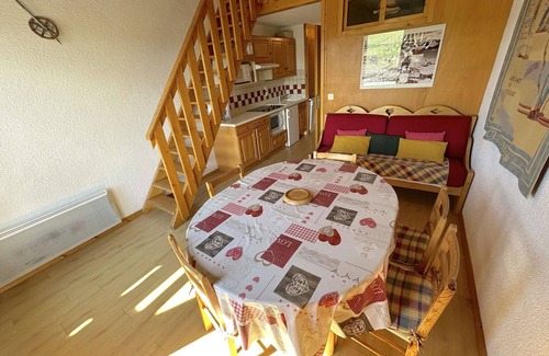 Les Saisies Apartment | Charming apartment in Les Saisies for 8 people with balcony