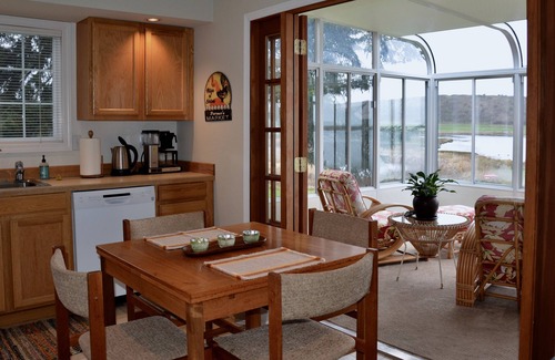 Sequim House | Charming Cottage in Stunning Waterfront Setting