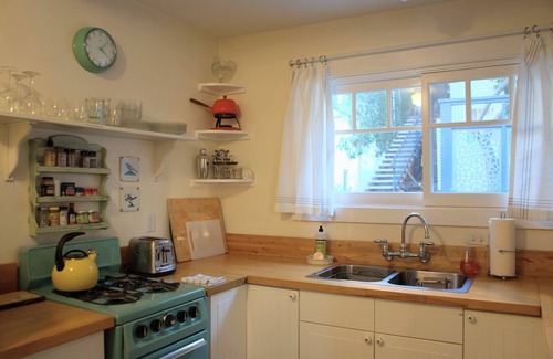 Silver Lake Cottage | Charming Cottage Retreat in Silver Lake w Terrace- 30 Night Minimum