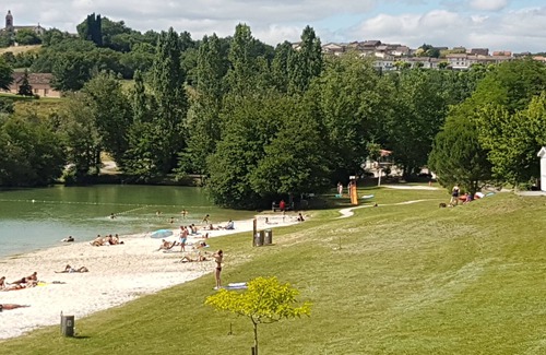 Molieres House | Charming Cottage with great views near swimming lake with beach & nature setting