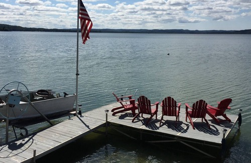 Traverse City Cottage | Charming, cozy cottage 10 feet from water's edge on Lake Leelanau.