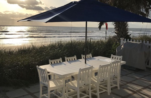 New Smyrna Beach House | Charming Direct Oceanfront 1940's Beach Cottage in the Perfect Location!