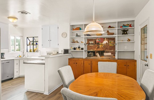 West Mesa House | Charming duplex with firepit, patio, & nature views - close to shores & trails
