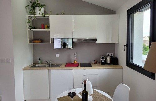 Artigues-pres-Bordeaux Apartment | Charming spacious apartment with balcony view near Bordeaux