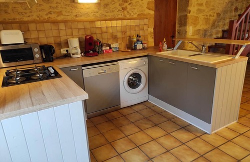 Saint-Andre-dAllas Cottage | Charming house near Sarlat with fireplace and Wifi